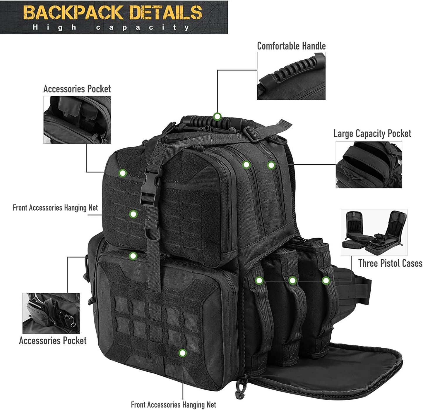 VOTAGOO Tactical Range Backpack